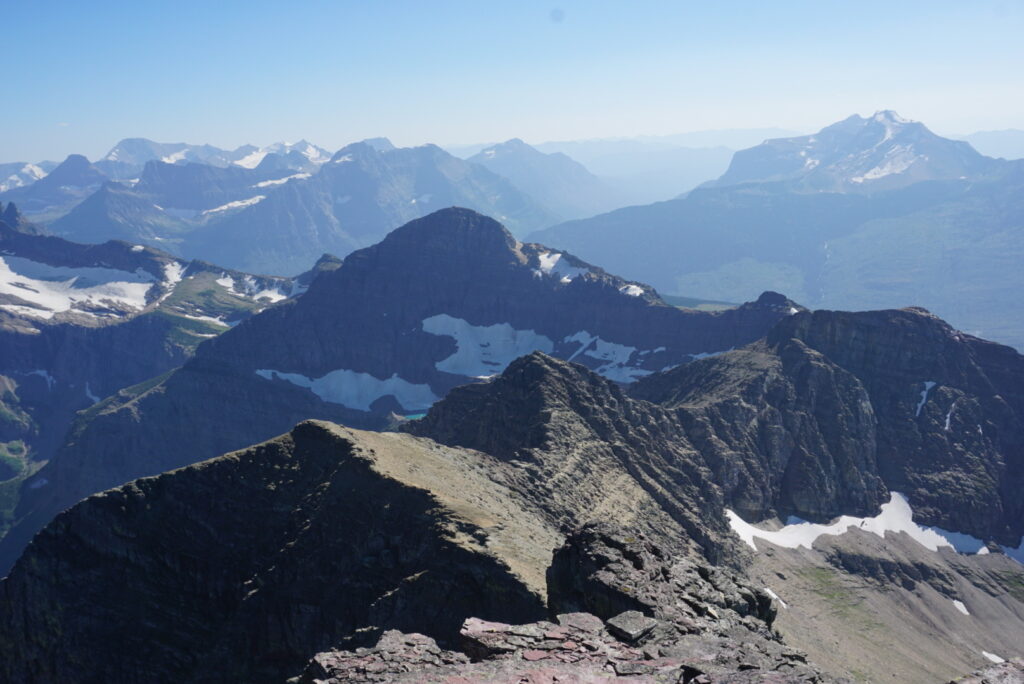 Mountains from a summit