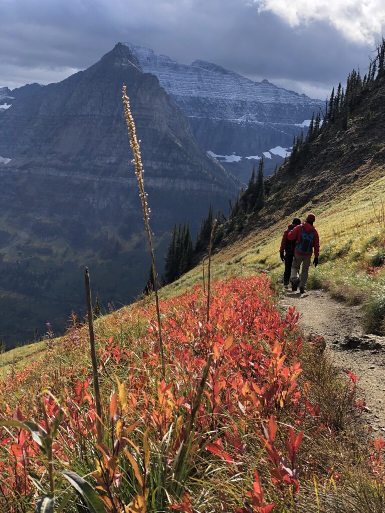 Mountain trail in Fall