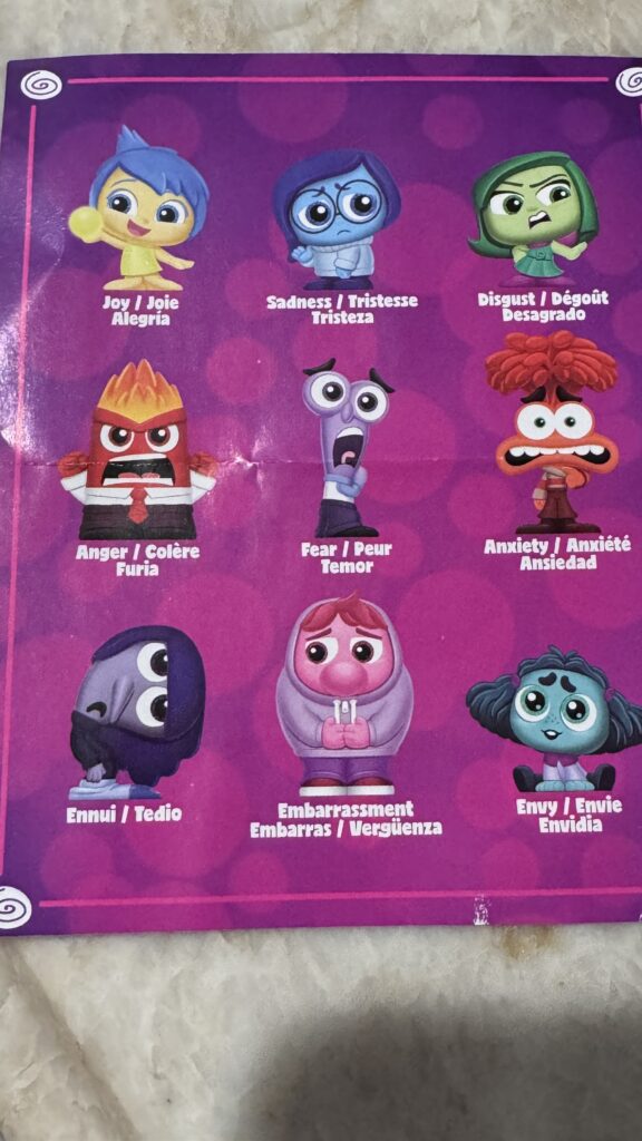 Inside Out 2 characters