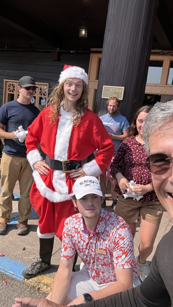 National Park Christmas in July