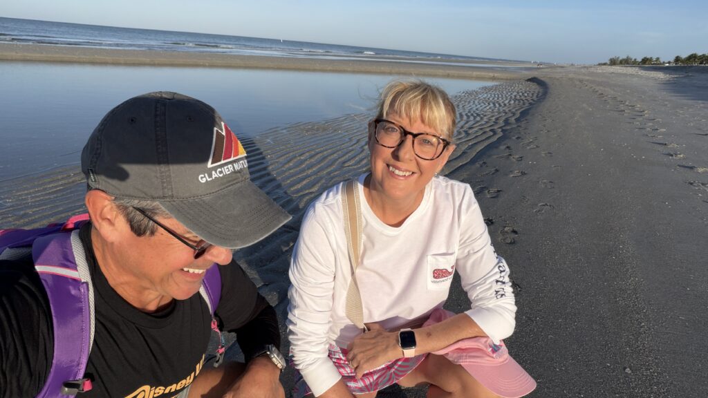 honeymoon couple at beach