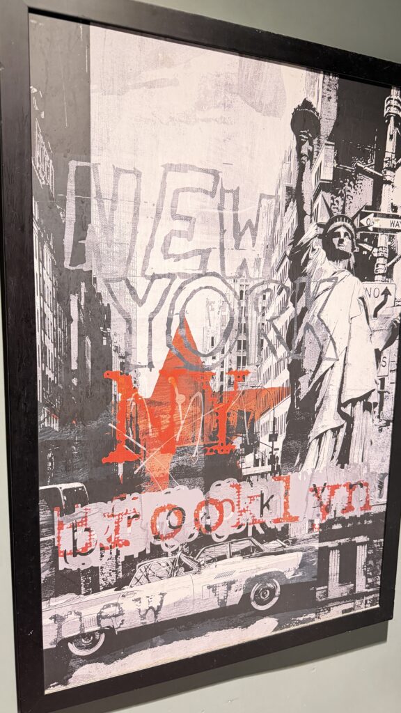 Brooklyn, New York poster French bathroom